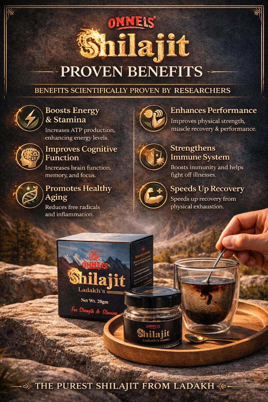 ONNEIS LADAKH SHILAJIT RESIN 20 GRAMS