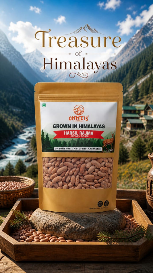 Premium Harsil Valley Rajma from Uttarakhand | Onneis (500gm)