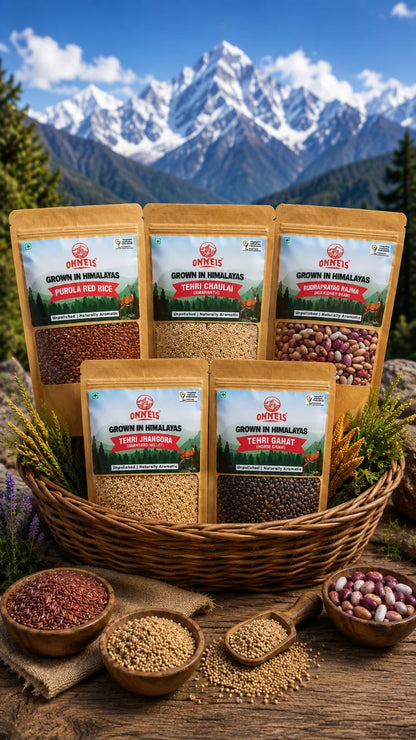 Premium Harsil Valley Rajma from Uttarakhand | Onneis (500gm)